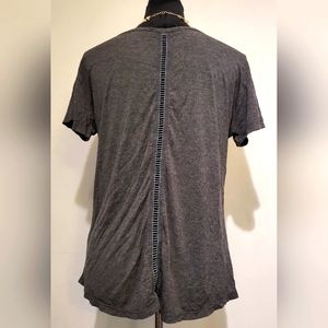 Malibu sky grey shirt with front pocket